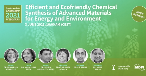 WEBINAR 3 GIUGNO LA SINTESI CHIMICA SOSTENIBILE